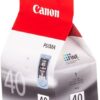 Canon Cartuccia Originale PG-40 Bk