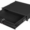 Cassetto Armadio 19" 2U Profondità 360mm Bk