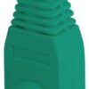 Copri Plug RJ45 conf.100pz Verde