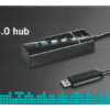 HUB USB 3.1 a 4 porte
