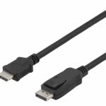 Cavo Deltaco Displayport(M) a HDMI 2Mt