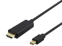 Cavo Deltaco Mini Displayport(M) a HDMI 2Mt