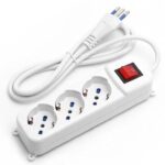 Multipresa a 3 Vie con Inter.16A cavo 5mt