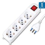 Multipresa a 4 Vie con Inter.16A cavo 3mt