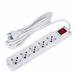 Multipresa a 5 Vie con Inter. 16A cavo 3mt