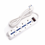 Multipresa a 4 Vie con Inter. 16A cavo 1,5Mt