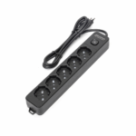 Multipresa a 5 Vie con Inter. 16A cavo 1,5mt