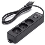 Multipresa a 3 Vie con Inter.16A cavo 5mt