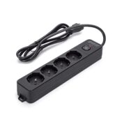 Multipresa a 4 Vie con Inter.16A cavo 5mt