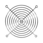 Griglia in metallo per ventole da 120