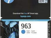 HP Cartuccia Originale 963 Ciano
