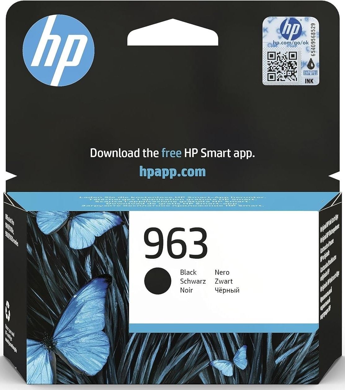 HP Cartuccia Originale 963 Black