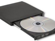 Masterizzatore DVD Esterno Qoltec Nero