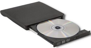 Masterizzatore DVD Esterno Qoltec Nero