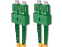Cavo Fibra Ottica SC/SC APC Duplex 9/125 1,5M