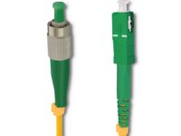 Cavo Fibra Ottica FC/SC APC Simplex9/125 15M