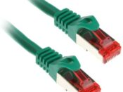 Cavo rete Cat.6 S/FTP 1,0Mt Verde