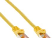 Cavo rete Cat.6 S/FTP 0,5Mt Giallo