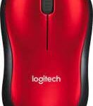 Mouse Wireless Logitech M185 Rosso