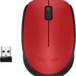 Mouse Wireless Logitech M171 Rosso