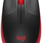 Mouse Wireless Logitech M190 Rosso