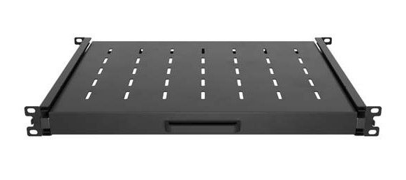 Ripiano Estraibile 1U Profondità 350mm BK