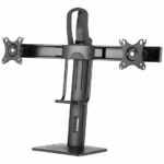 Supporto Deltaco per 2 monitor da 17" a 27"