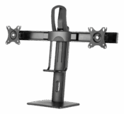 Supporto Deltaco per 2 monitor da 17" a 27"