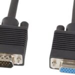 Prolunga Vga Maschio/Femmina da 1,8Mt Nero