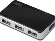 Hub Usb 2.0 a 4 porte con alimentatore