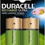 Batteria Duracell Ricaricab.LR20 3000mah 2Pz