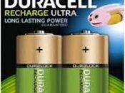 Batteria Duracell Ricaricab.LR20 3000mah 2Pz