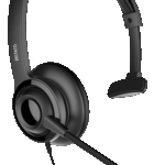 Cuffia Deltaco auricolare mono USB