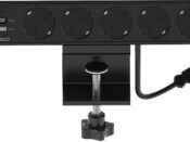 Multipresa On-desk 5xSchuko/1xUSB-A+USB-C