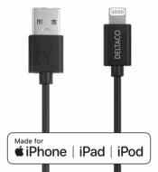 Cavo Deltaco da Lightning a Usb 1Mt MFi