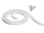 Canalina coprifilo spirale 25mm 5mt Bianco
