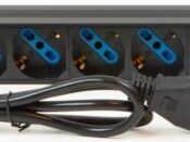 Multipresa Rack 19" 8 Posti univ.con int