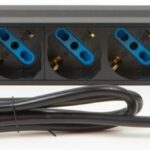 Multipresa Rack 19" 6 Posti con interruttore