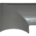 ANGOLO A L PER CANALINA DA PAVIMENTO PVC