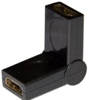 Adattatore HDMI F.a HDMI F. Ruotabile 360°