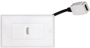 Placca con Connettore HDMI con Cavetto