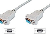 Cavo Seriale Null modem 9 poli fem 2Mt