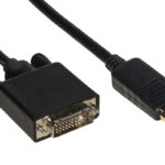 Adattatore Displayport M.a DVI-D Fem. da 20Cm