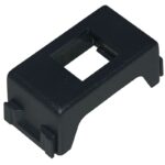 Adattatore Portafrutto ABB Elos Nero