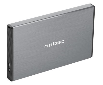 Box Natec per Hd 2,5" Sata USB 3.0 Grigio