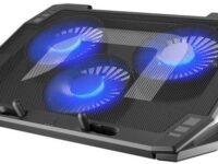 Stand notebook con ventola 15,6"/17,3"