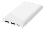 Power Bank Deltaco da 10000 mAh 37Wh 2x USB
