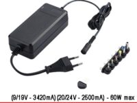 Alimentatore 9-24V 3420-2500mA 60W
