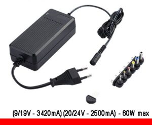 Alimentatore 9-24V 3420-2500mA 60W