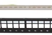 Patch Panel 24 Porte 1U vuoto Bk